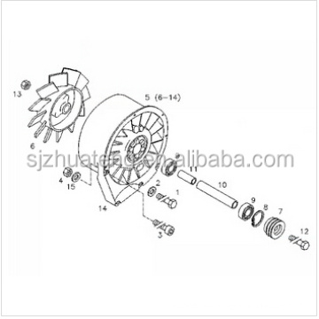 Deutz BFL913 Lüfterbaugruppe 04158983